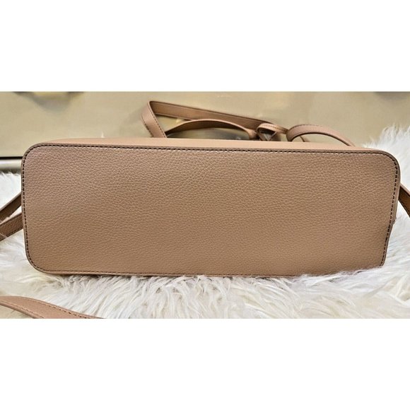 NWT STEVE MADDEN BGRAMMER SATCHEL HAND BAG CAMEL BEIGE TIK TOK VIRAL TRENDY - Picture 7 of 8